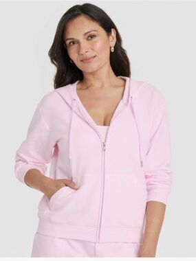 Women's Pink Hoodie Jacket Target